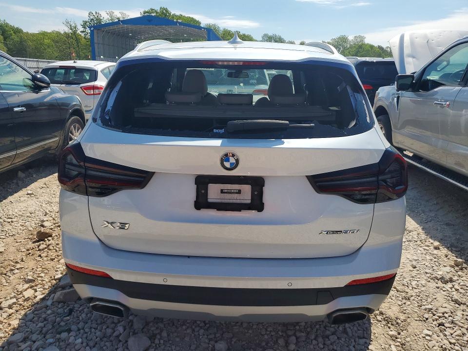 2022 BMW VIN 5UX53DP04N9J42010 COPART salvage auction — HAIL, MO - SALVAGE CERTIFICATE OF TITLE, sold $18,600 on 2026-07-13 (photo 6)