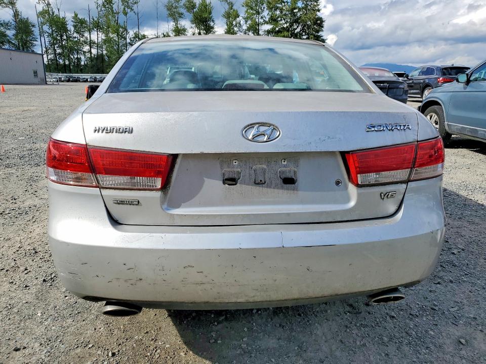 2007 Hyundai Sonata VIN 5NPEU46F87H168107 COPART salvage auction — VANDALISM, Wa - Bill Of Sale, sold $200 on 2026-07-13 (photo 6)