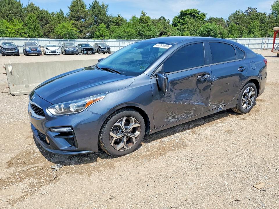 2021 Kia Forte VIN 3KPF24AD3ME353469 COPART salvage auction — SIDE, Il - Salvage Certificate, sold $3,850 on 2026-07-09 (photo 1)