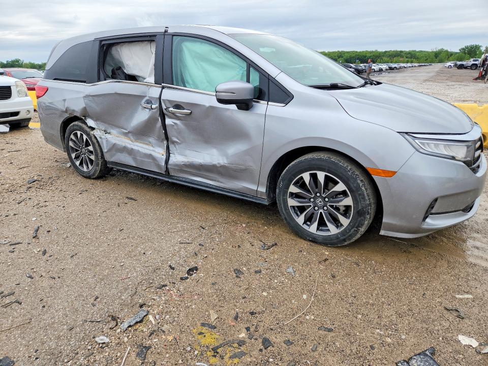 2024 Honda VIN 5FNRL6H67RB056025 COPART salvage auction — SIDE, Ks - Cert Of Title-Salvage, sold $9,100 on 2026-07-02 (photo 4)