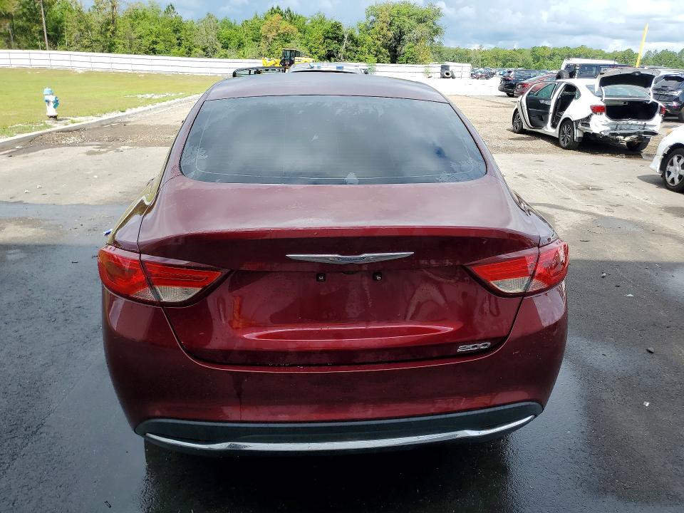 2016 Chrysler 200 VIN 1C3CCCAB0GN133249 COPART salvage auction — FRONT END, Fl - Certificate Of Title, sold $60 on 2026-07-02 (photo 6)