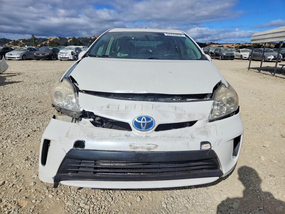 2014 Toyota VIN JTDKN3DU7E1762879 COPART salvage auction — FRONT END, Ca - Salvage Certificate, sold $2,300 on 2026-07-07 (photo 5)
