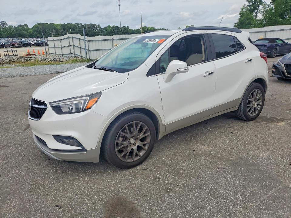 2019 Buick Encore VIN KL4CJ1SBXKB845731 COPART salvage auction — REAR END, Nc - Salvage Certificate Of Title, sold $1,550 on 2026-07-16 (photo 1)