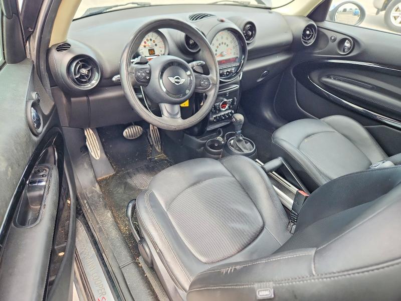2013 Mini VIN WMWSS5C50DWN66621 COPART salvage auction — FRONT END, Tx - Salvage Vehicle Title, sold $1,100 on 2026-07-27 (photo 8)