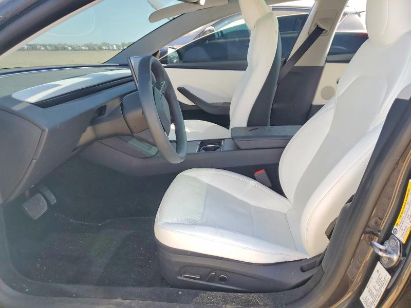 2025 Tesla Model 3 VIN 5YJ3E1EB7SF940492 COPART salvage auction — REAR END, IL - SALVAGE CERTIFICATE, sold $13,900 on 2026-07-28 (photo 7)