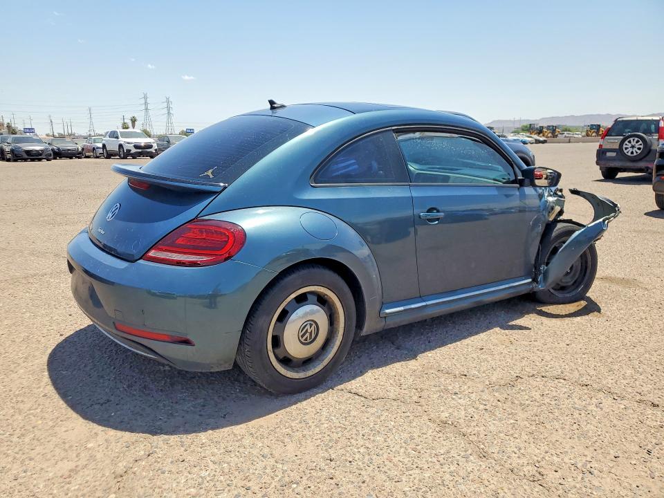 2018 Volkswagen Beetle VIN 3VWFD7AT3JM707010 COPART salvage auction — FRONT END, In - Certificate Of Title, sold $250 on 2026-07-09 (photo 3)