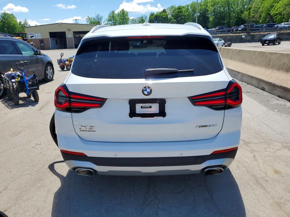 2023 BMW VIN 5UX53DP03P9R66339 COPART salvage auction — SIDE, Ny - Mv-907A Salvage Certificate, sold $15,600 on 2026-07-14 (photo 6)