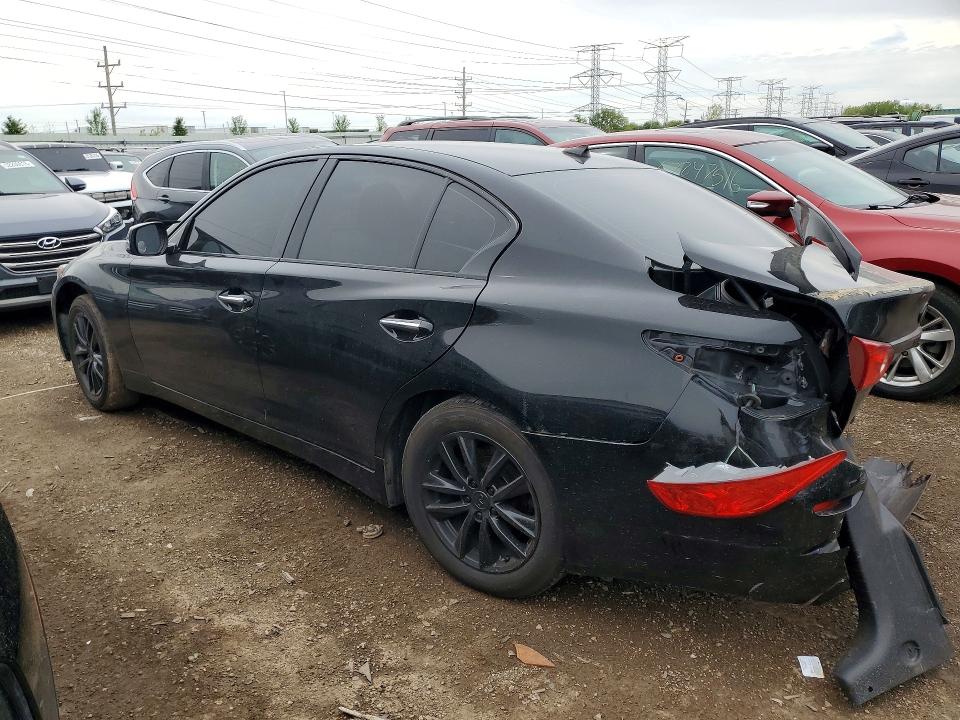 2016 Infiniti VIN JN1CV7AR6GM251776 COPART salvage auction — REAR END, Il - Salvage Certificate, sold $1,200 on 2026-07-21 (photo 2)