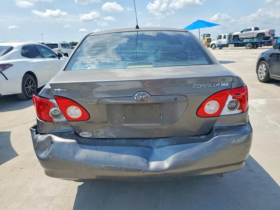 2005 Toyota Corolla VIN 1NXBR32E75Z396786 COPART salvage auction — REAR END, Tx - Salvage Vehicle Title, sold $350 on 2026-07-02 (photo 6)