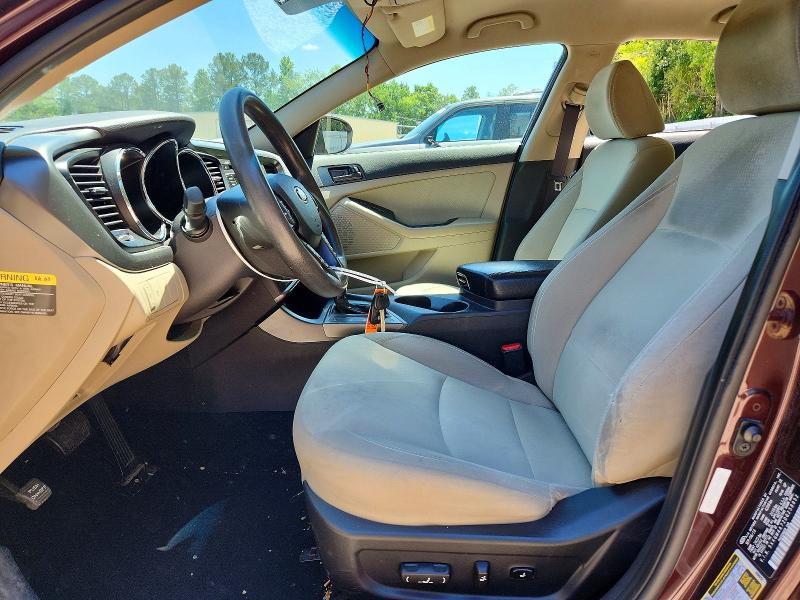 2013 Kia VIN 5XXGM4A72DG258952 COPART salvage auction — MINOR DENT/SCRATCHES, NC - SALVAGE CERTIFICATE OF TITLE, sold $850 on 2026-07-24 (photo 7)