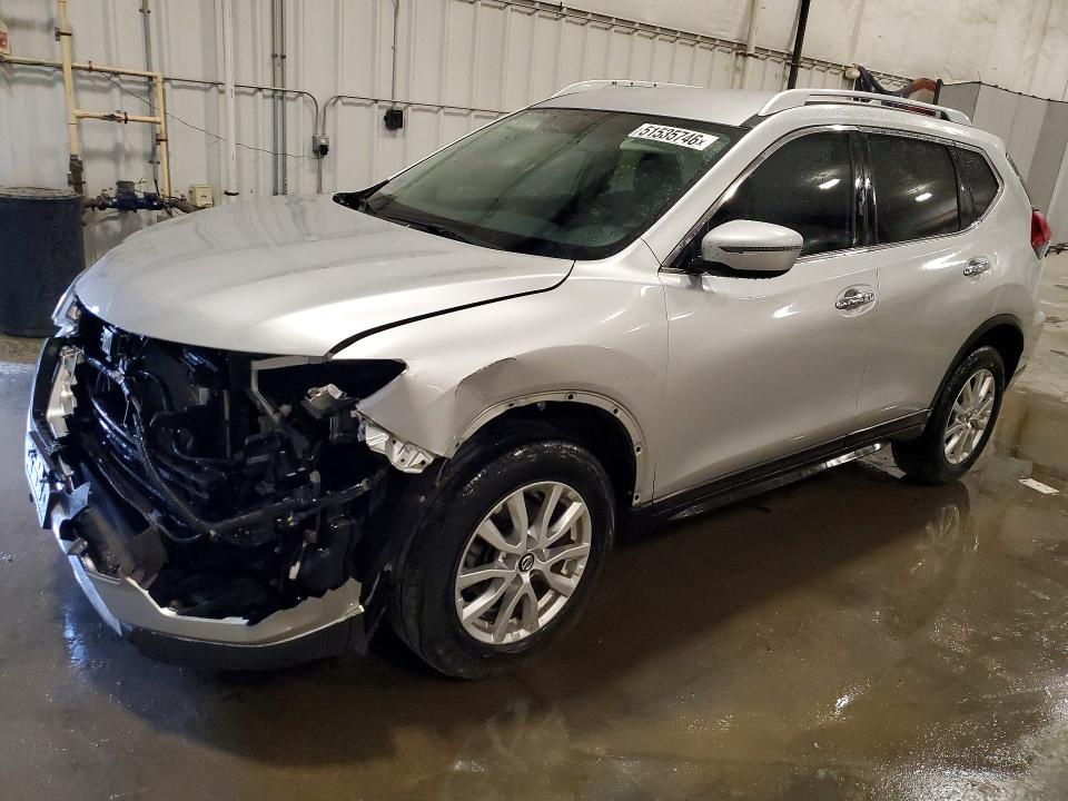 2018 Nissan Rogue VIN KNMAT2MVXJP585675 COPART salvage auction — FRONT END, Mn - Cert Of Title-Prior Salvage, sold $1,600 on 2026-07-06 (photo 1)