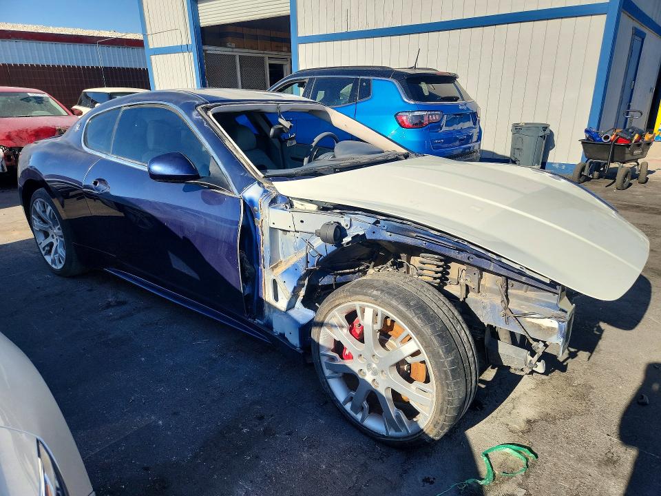 2009 Maserati Granturismo VIN ZAMHL45A990047989 COPART salvage auction — FRONT END, Nv - Certificate Of Title (P), sold $6,000 on 2026-07-08 (photo 4)