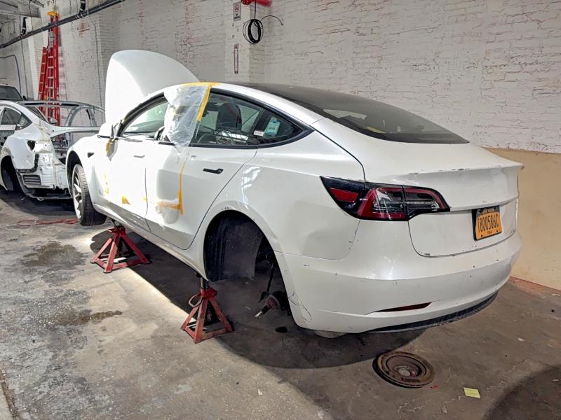 2021 Tesla Model 3 VIN 5YJ3E1EA0MF026952 COPART salvage auction — MECHANICAL, Ny - Certificate Of Title (P), sold $3,050 on 2026-07-17 (photo 3)