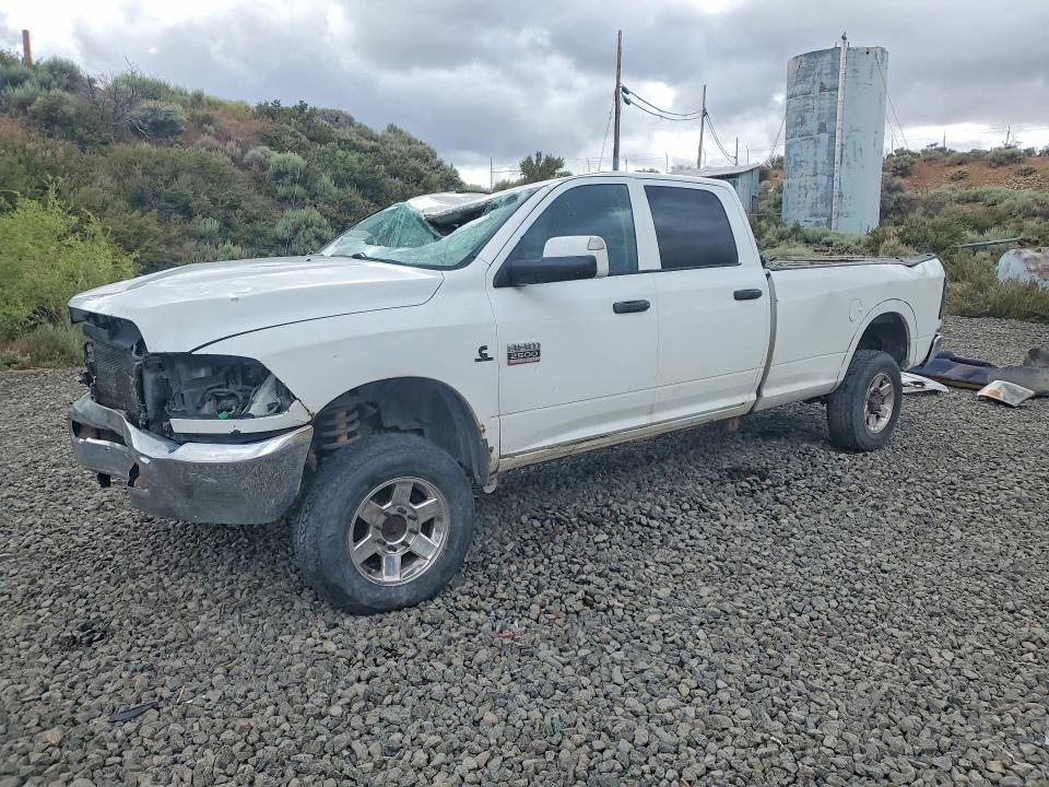 2011 Dodge Ram VIN 3D7UT2CL2BG609640 COPART salvage auction — ROLLOVER, Nm - Non-Repairable Vehicle Cert, sold $1,600 on 2026-07-02 (photo 1)