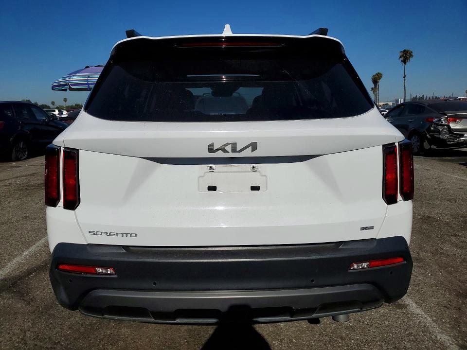 2023 Kia Sorento VIN 5XYRHDLF9PG184656 COPART salvage auction — FRONT END, Salvage Title, sold $5,200 on 2026-07-28 (photo 6)