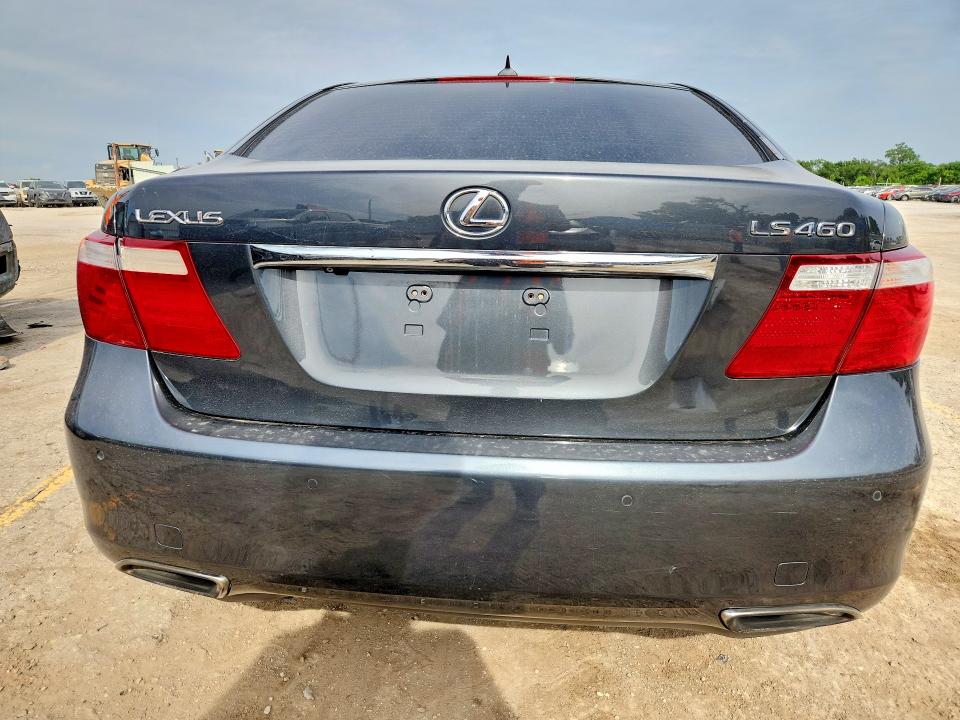 2008 Lexus Ls 460 VIN JTHBL46F585076104 COPART salvage auction — HAIL, KS - CERT OF TITLE-SALVAGE, sold $1,650 on 2026-07-08 (photo 6)