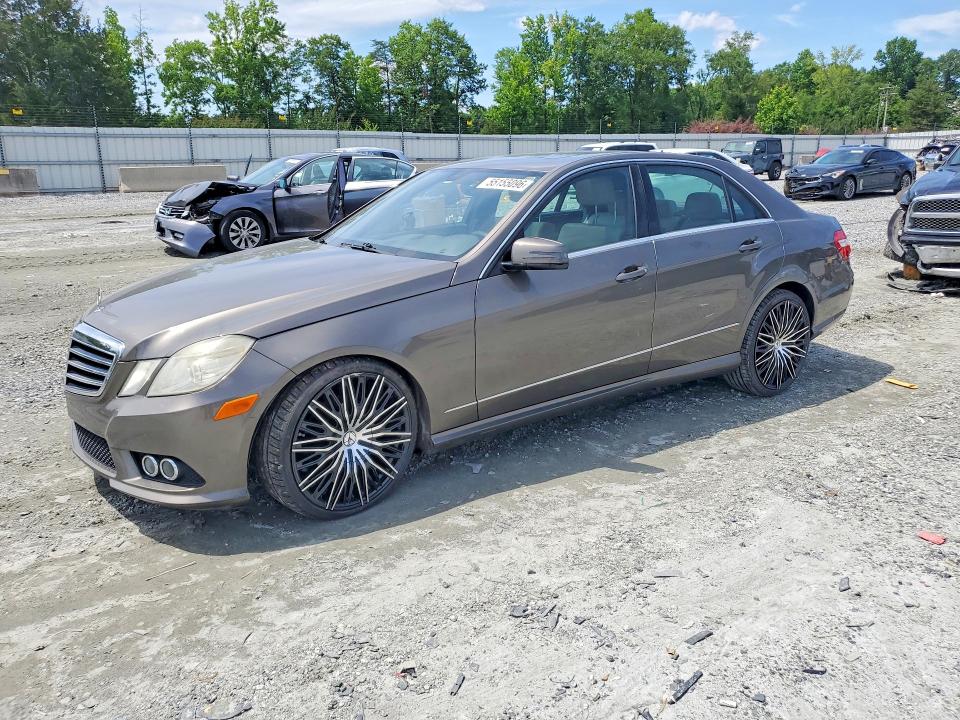2010 Mercedes-benz E-klasse VIN WDDHF5GB8AA112858 COPART salvage auction — FRONT END, Sc - Cert Of Title-Salvage, sold $725 on 2026-07-22 (photo 1)