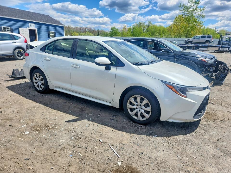 2020 Toyota Corolla VIN JTDEPRAE6LJ068379 COPART salvage auction — REAR END, Ma - Cert Of Title-Salvage, sold $3,550 on 2026-07-11 (photo 4)