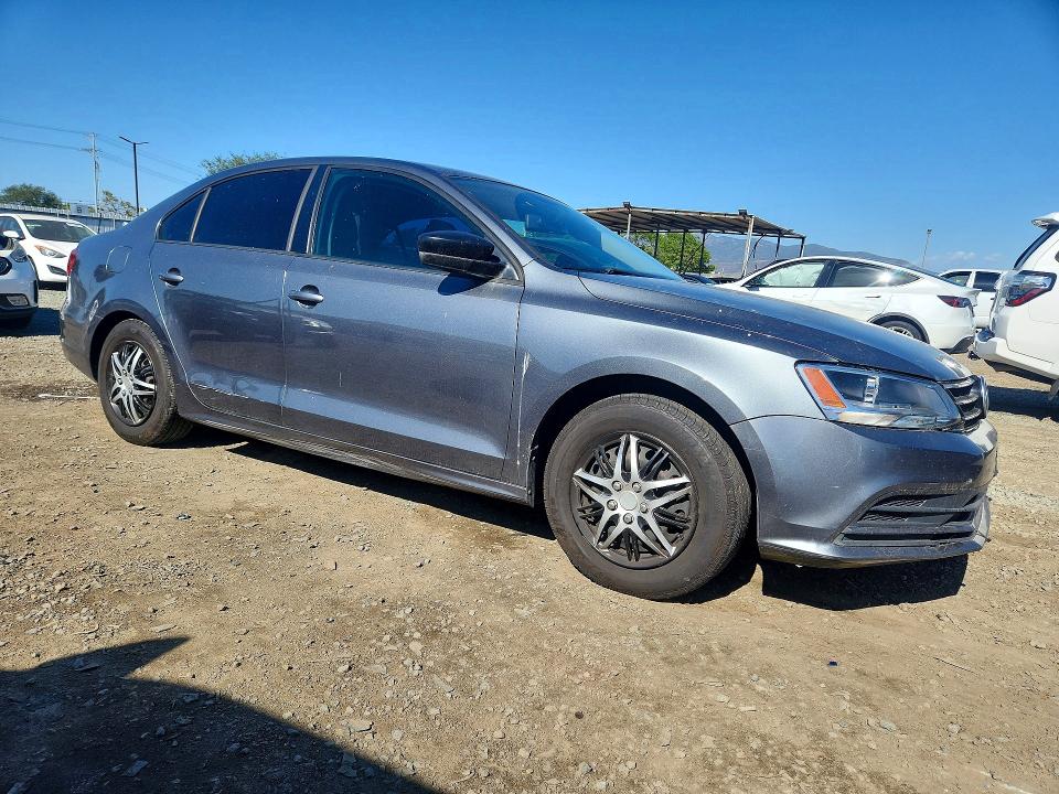 2015 Volkswagen Jetta VIN 3VW2K7AJ5FM307265 COPART salvage auction — SIDE, Ca - Salvage Certificate, sold $600 on 2026-07-02 (photo 4)