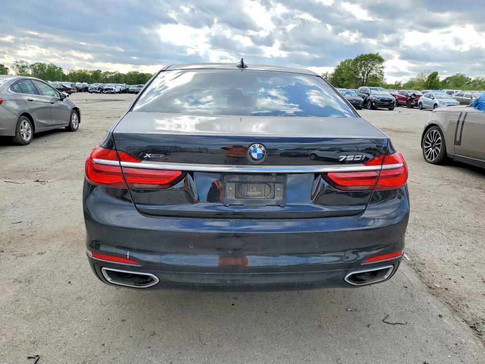 2016 BMW 7 series VIN WBA7F2C52GG416615 COPART salvage auction — FRONT END, IN - CERT OF TITLE-SALVAGE TITLE, sold $3,650 on 2026-07-22 (photo 6)