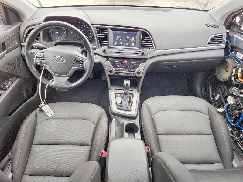 2018 Hyundai Elantra VIN KMHD84LF0JU511876 COPART salvage auction — FRONT END, Fl - Cert Of Title Slvg Rebuildable, sold $1,400 on 2026-07-10 (photo 8)