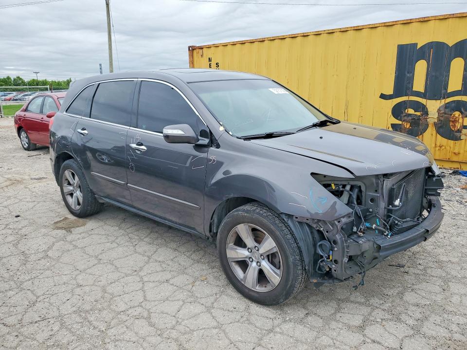 2010 Acura Mdx VIN 2HNYD2H26AH526181 COPART salvage auction — FRONT END, In - Certificate Of Title, sold $600 on 2026-07-19 (photo 4)