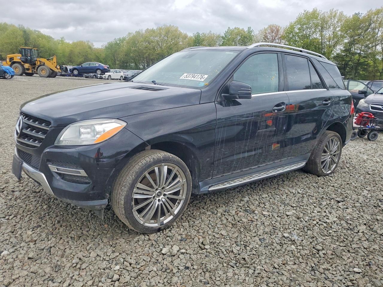 2014 Mercedes-Benz ML-Class VIN 4JGDA2EB1EA317822 — COPART salvage auction photo