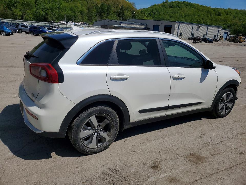 2017 Kia Niro VIN KNDCC3LC7H5051294 COPART salvage auction — FRONT END, Pa - Certificate Of Salvage, sold $225 on 2026-07-23 (photo 3)