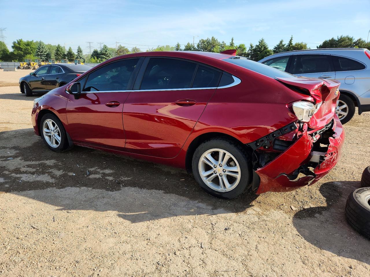 2018 Chevrolet Cruze VIN 1G1BE5SM9J7200299 COPART salvage auction — Rear End, IL - SALVAGE CERTIFICATE, sold $2,400 on 2026-06-30 (photo 2)