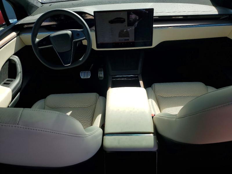 2026 Tesla Model x VIN 7SAXCBE59TF473345 COPART salvage auction — REAR END, Ca - Salvage Certificate, sold $38,500 on 2026-07-02 (photo 8)