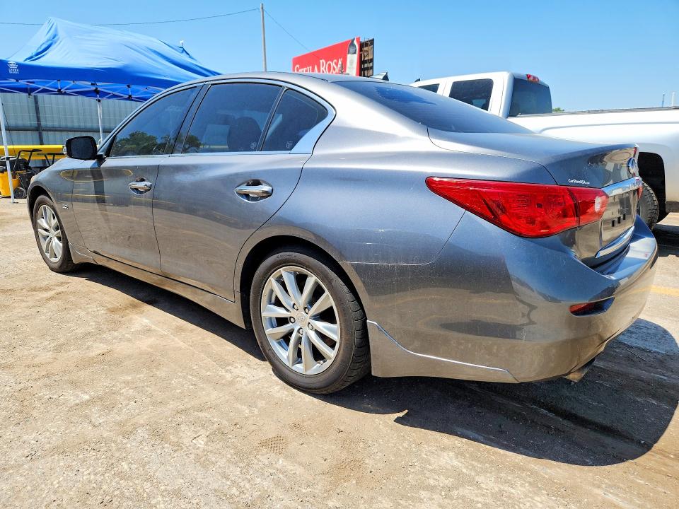 2016 Infiniti Q50 VIN JN1EV7APXGM300839 COPART salvage auction — MECHANICAL, Ks - Certificate Of Title, sold $2,700 on 2026-07-28 (photo 2)
