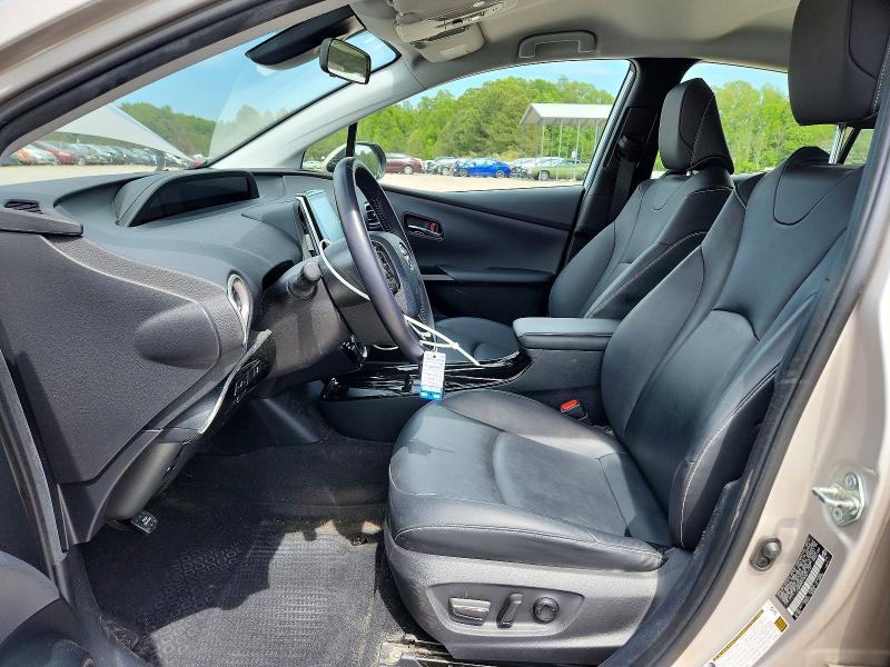 2022 Toyota Prius VIN JTDKAMFP7N3211137 COPART salvage auction — FRONT END, VA - CERT OF TITLE - SALVAGE, sold $5,200 on 2026-07-27 (photo 7)