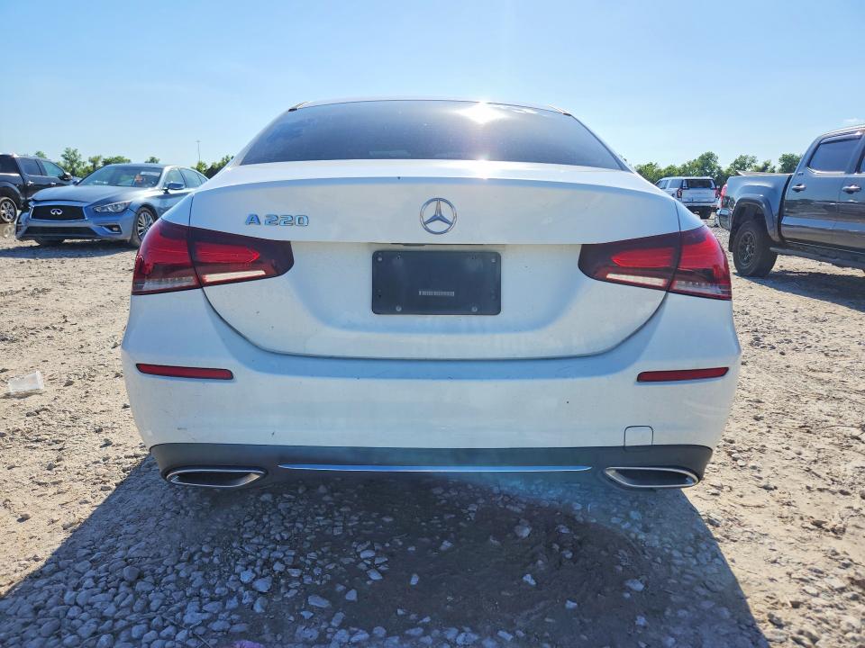 2020 Mercedes-benz A-klasse VIN W1K3G4EB7LJ235302 COPART salvage auction — FRONT END, TX - SALVAGE VEHICLE TITLE, sold $3,950 on 2026-07-31 (photo 6)