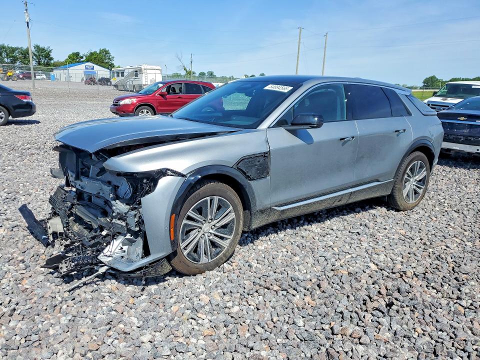 2025 Cadillac Lyriq VIN 1GYKPNRL5SZ317201 COPART salvage auction — FRONT END, In - Cert Of Title-Salvage Title, sold $10,400 on 2026-07-28 (photo 1)