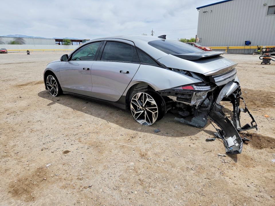 2023 Hyundai Ioniq 6 VIN KMHM54AAXPA022251 COPART salvage auction — REAR END, Id - Salvage Certificate Of Title, sold $175 on 2026-07-24 (photo 2)