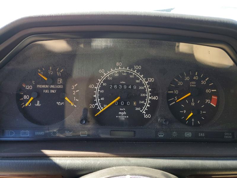 1995 Mercedes-benz E-class VIN WDBEA92E3SF304552 COPART salvage auction — NORMAL WEAR, Ca - Salvage Acquisition Billofsale, sold $525 on 2026-07-10 (photo 9)