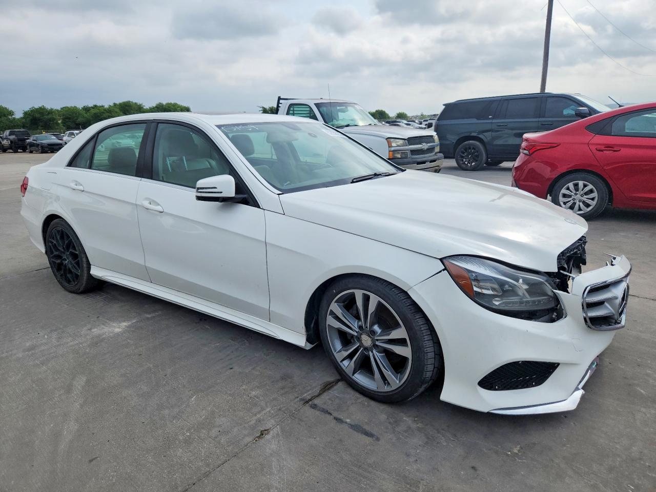 2014 Mercedes-Benz E-Class VIN WDDHF5KB9EB022559 COPART salvage auction — Front End, NC - CERTIFICATE OF TITLE (P), sold $2,450 on 2026-07-08 (photo 4)