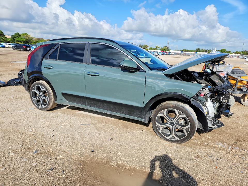 2024 Kia VIN KNDCT3LEXR5201935 COPART salvage auction — FRONT END, FL - CERT OF TITLE SLVG REBUILDABLE, sold $600 on 2026-07-28 (photo 4)