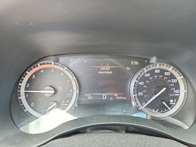 2022 Toyota Highlander VIN 5TDGZRBHXNS585847 COPART salvage auction — FRONT END, Fl - Cert Of Title Slvg Rebuildable, sold $14,100 on 2026-07-07 (photo 9)