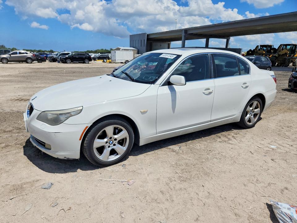 2008 BMW 5 series VIN WBANV93588CZ69488 COPART salvage auction — FRONT END, Ny - Certificate Of Title (P), sold $550 on 2026-07-02 (photo 1)