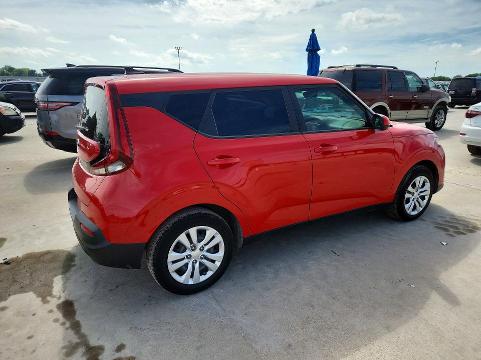 2021 Kia VIN KNDJ23AU2M7144762 COPART salvage auction — SIDE, Tx - Salvage Vehicle Title, sold $2,250 on 2026-07-06 (photo 3)