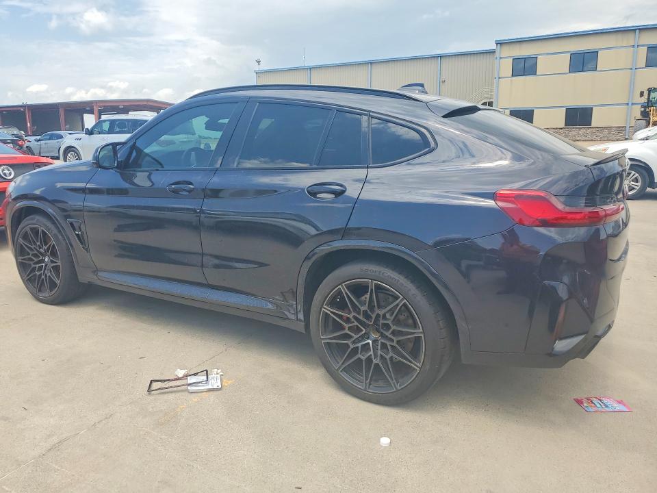 2024 BMW X4 VIN 5YM23EC09R9U27444 COPART salvage auction — WATER/FLOOD, Tx - Salvage Title-Flood Damage, sold $33,250 on 2026-07-09 (photo 2)