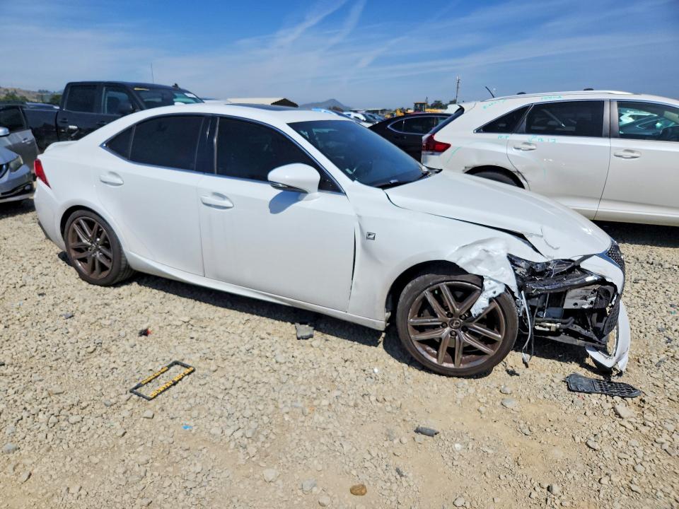 2016 Lexus Is 200t VIN JTHBA1D25G5033921 COPART salvage auction — FRONT END, Ca - Salvage Certificate, sold $4,600 on 2026-07-07 (photo 4)