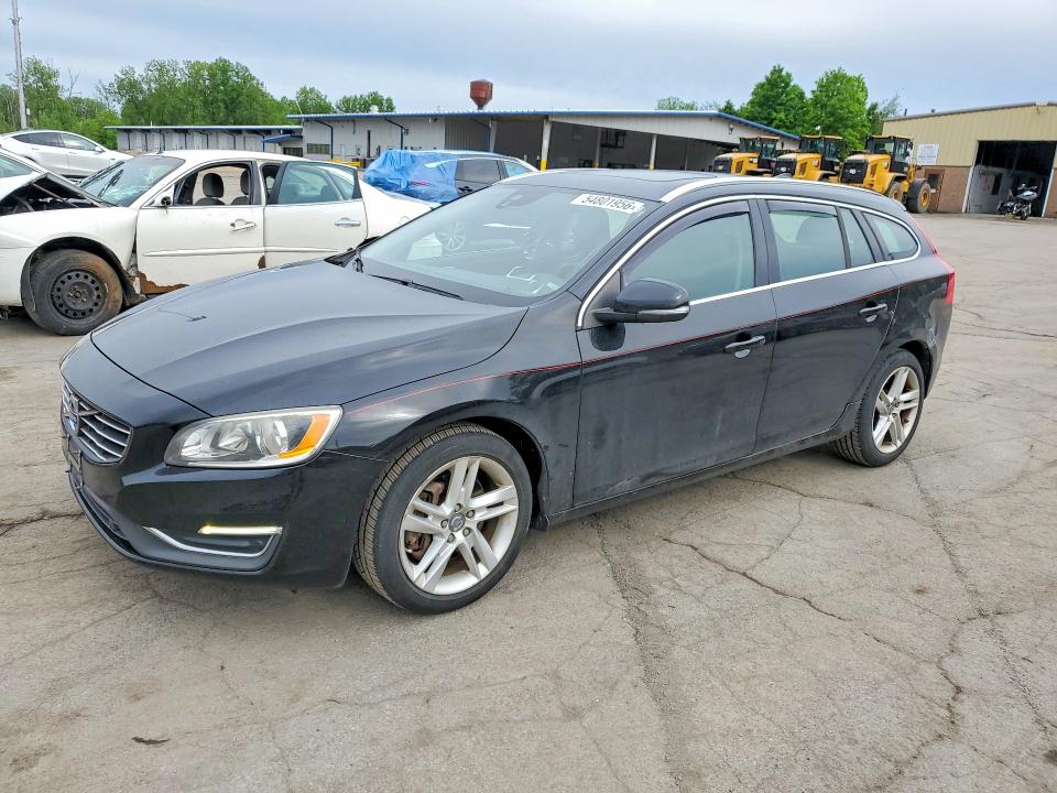 2015 Volvo V60 VIN YV1612SK0F1222407 COPART salvage auction — FRONT END, Ny - Certificate Of Title, sold $1,200 on 2026-07-07 (photo 1)