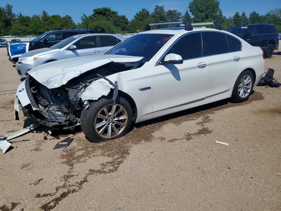 2015 BMW 5er VIN WBA5A7C59FD622971 COPART salvage auction — FRONT END, Il - Salvage Certificate, sold $1,600 on 2026-07-14 (photo 1)