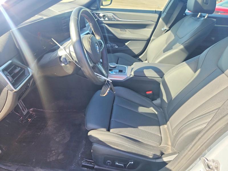 2024 BMW I4 VIN WBY33AW07RFT23696 COPART salvage auction — FRONT END, Qc - Gravement Accidente, sold $28,000 on 2026-08-25 (photo 7)