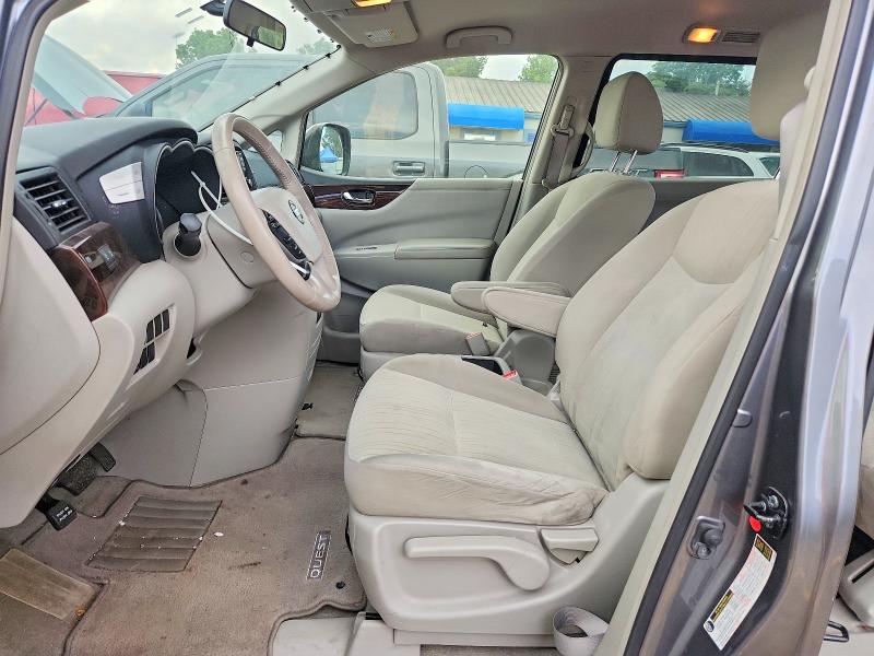 2015 Nissan Quest VIN JN8AE2KP8F9122223 COPART salvage auction — FRONT END, Ny - Mv-907A Salvage Certificate, sold $800 on 2026-07-15 (photo 7)