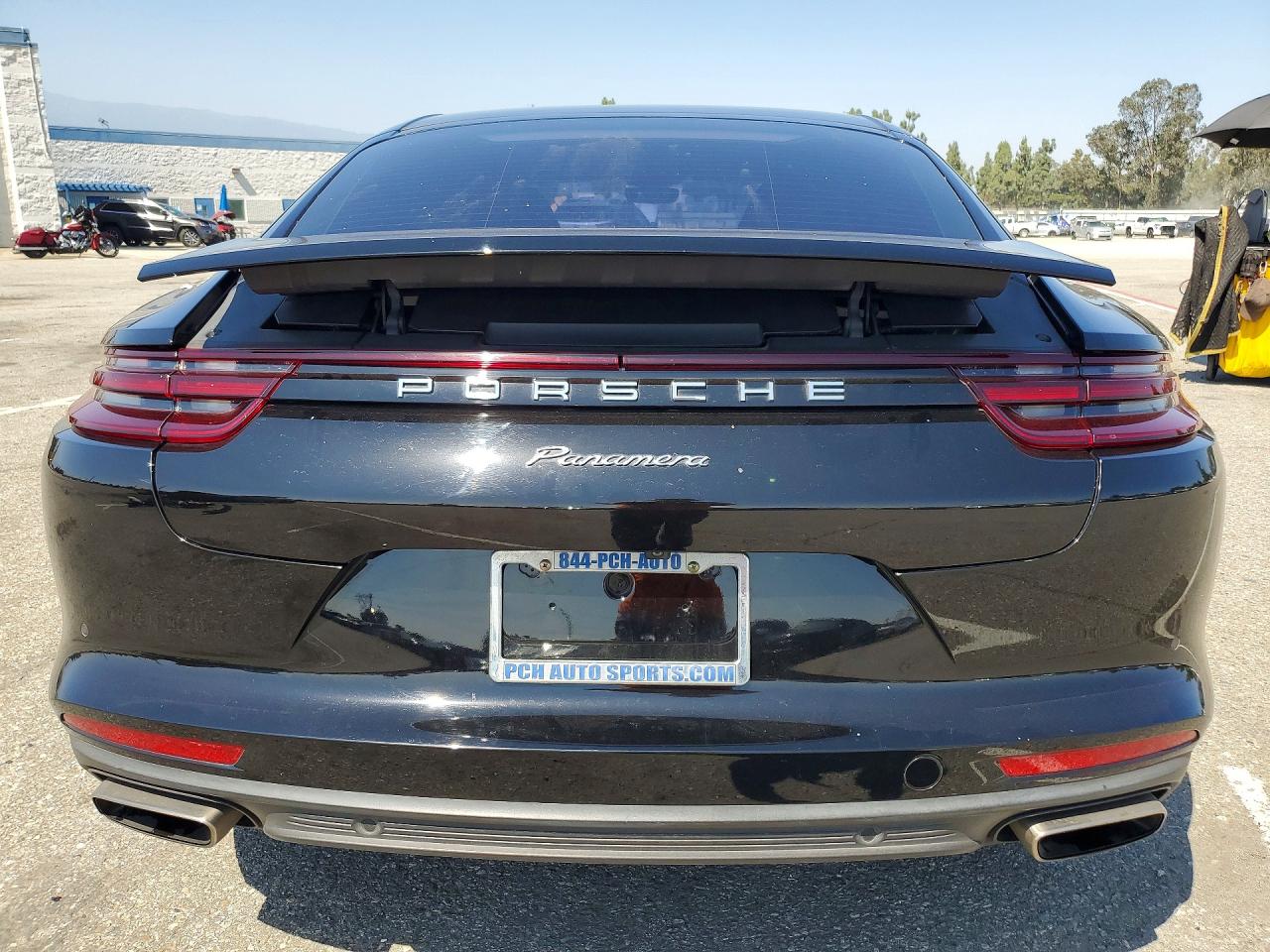 2018 Porsche Panamera VIN WP0AA2A72JL103526 COPART salvage auction — Front End, CA - SALVAGE CERTIFICATE, sold $25,000 on 2026-07-07 (photo 6)