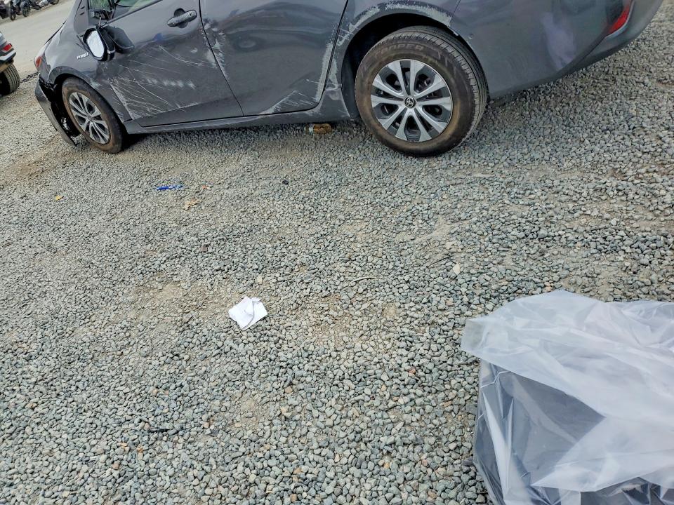 2020 Toyota Prius VIN JTDL9RFU2L3015992 COPART salvage auction — FRONT END, CA - SALVAGE CERTIFICATE, sold $1,900 on 2026-07-28 (photo 2)