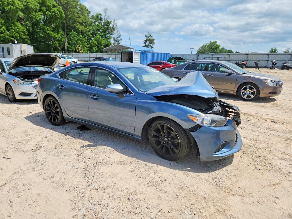 2015 Mazda 6 VIN JM1GJ1W54F1187797 COPART salvage auction — FRONT END, Fl - Cert Of Title Slvg Rebuildable, sold $425 on 2026-07-17 (photo 4)